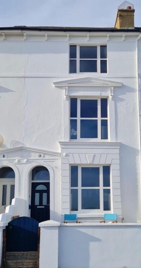 Beach View, 4 Bedroom House Opposite The Sea! Sleeps 10 桑盖特 外观 照片